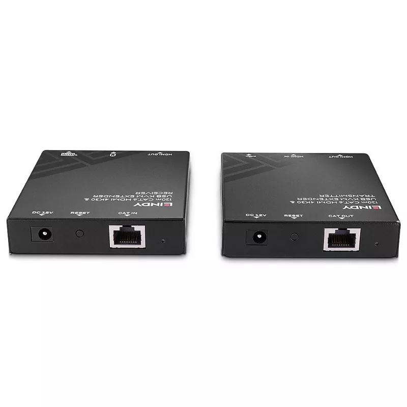 KVM-extender Lindy 120 m Cat.6 HDMI en USB zender & ontvanger