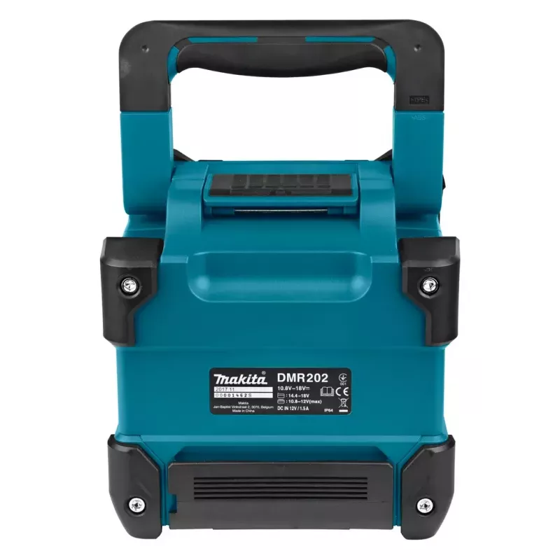 Draagbare luidspreker Makita DMR202 zwart, blauw