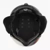 Skihelm Casco SP-2 Carbonic Visor, maat M (55–57 cm), zwart