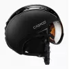 Skihelm Casco SP-2 Carbonic Visor, maat M (55–57 cm), zwart