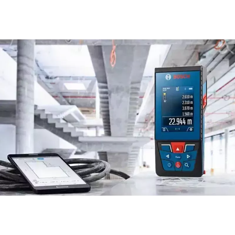 Bosch GLM 100-25 C Professional zwart, blauw, rood 4x 0,08 - 100 m