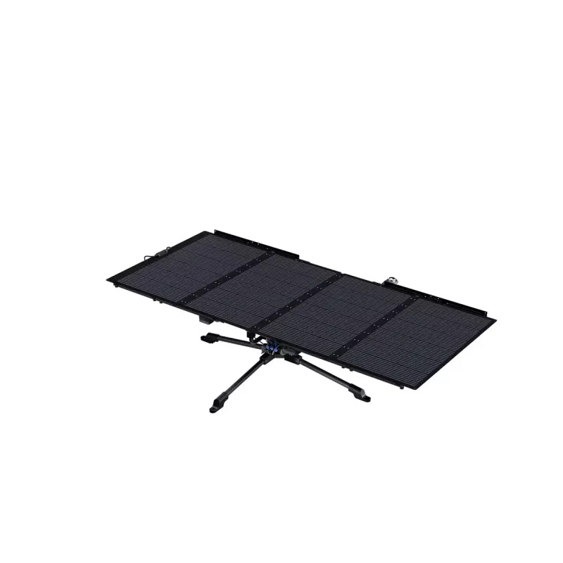 EcoFlow SOLARTS-EU zonvolger, 2-assig, accu van 5000 mAh, IP54, bediening via app, max. paneel 25 kg / 2,4x1,1 m