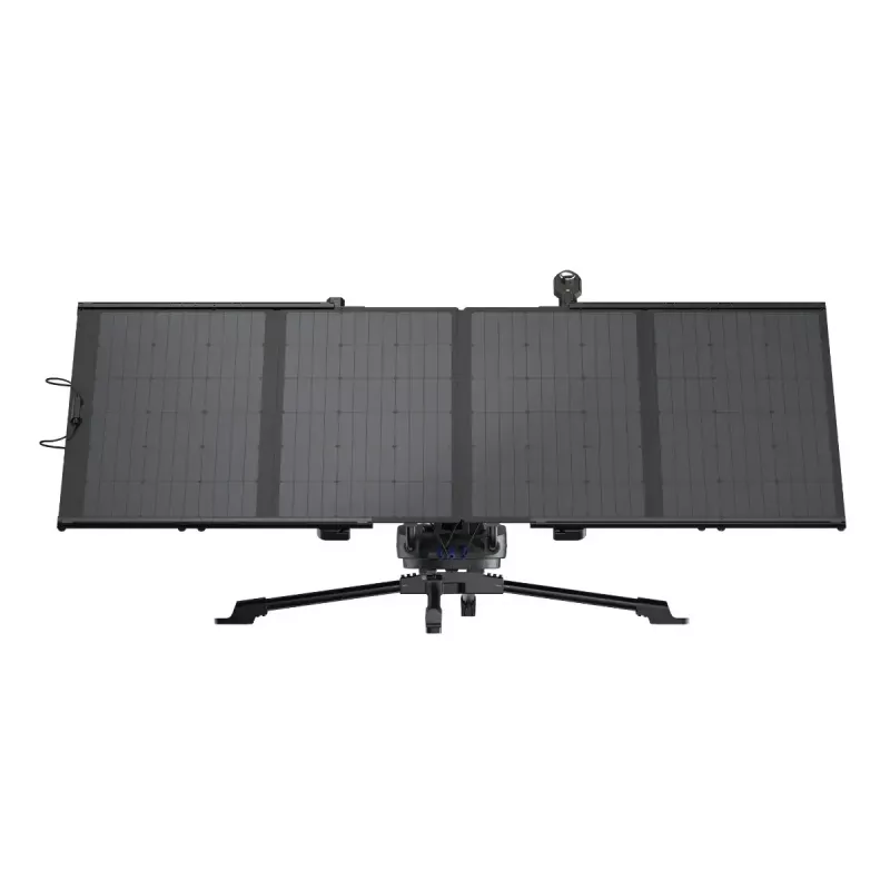 EcoFlow SOLARTS-EU zonvolger, 2-assig, accu van 5000 mAh, IP54, bediening via app, max. paneel 25 kg / 2,4x1,1 m