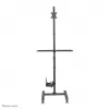 Neomounts FPMA-MOBILE1700 mobiel werkstation, 10-32 inch (25,4-81,3 cm), max. 8 kg, VESA 75x75-100x100, hoogte 94-175 cm, staal, zwart