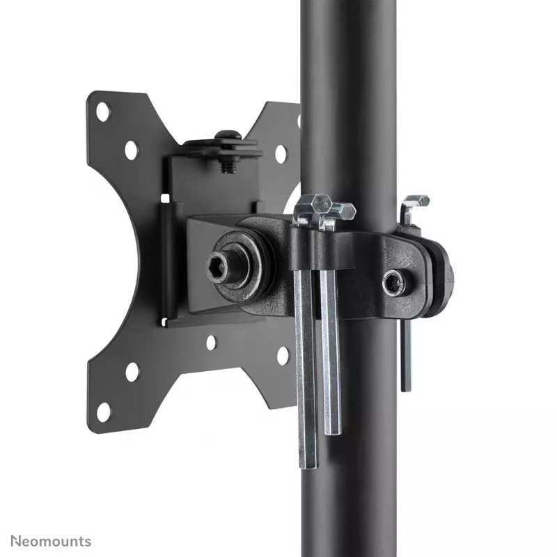 Neomounts FPMA-MOBILE1700 mobiel werkstation, 10-32 inch (25,4-81,3 cm), max. 8 kg, VESA 75x75-100x100, hoogte 94-175 cm, staal, zwart