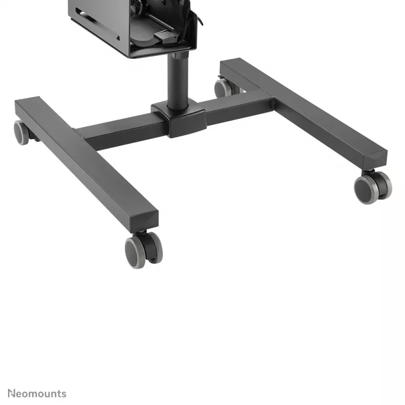 Neomounts FPMA-MOBILE1700 mobiel werkstation, 10-32 inch (25,4-81,3 cm), max. 8 kg, VESA 75x75-100x100, hoogte 94-175 cm, staal, zwart