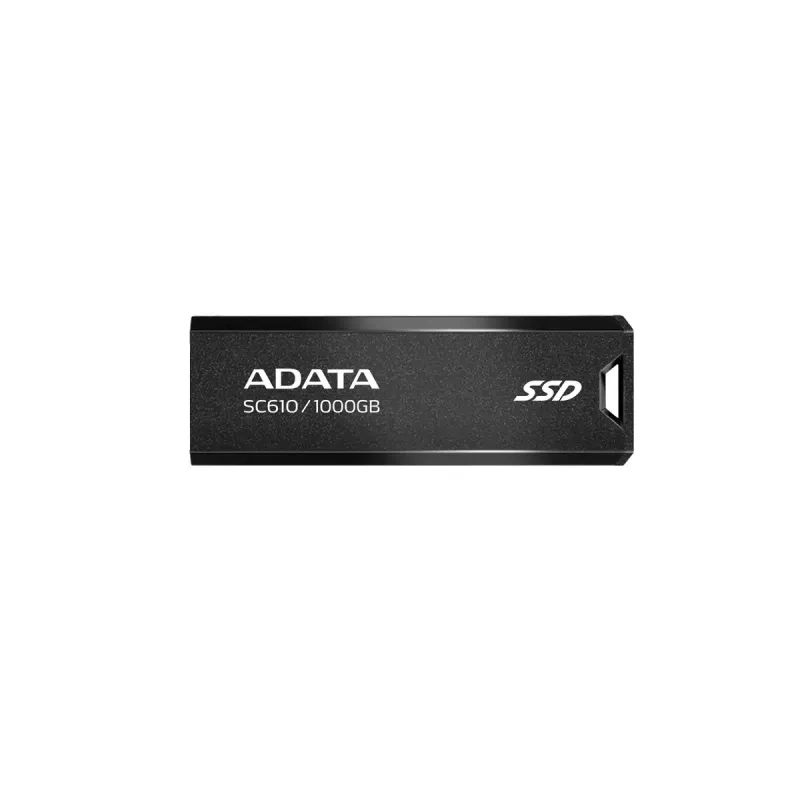 USB-stick ADATA SC610 1 TB, USB Type-A, USB 3.2 Gen 2, hulsvormfactor, zwart, kunststof behuizing