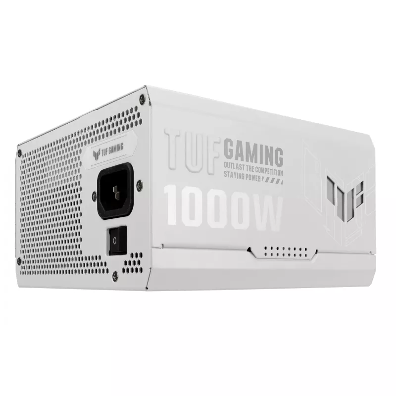ASUS TUF Gaming 1000W Gold White Edition voeding 20+4 pin ATX ATX