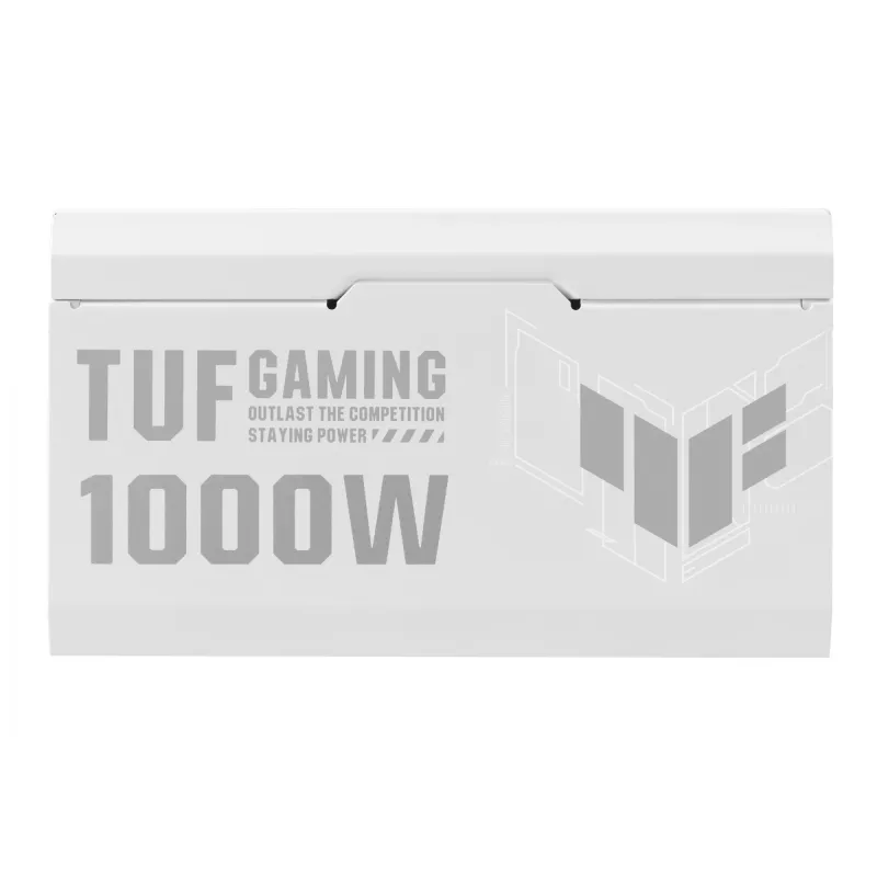 ASUS TUF Gaming 1000W Gold White Edition voeding 20+4 pin ATX ATX