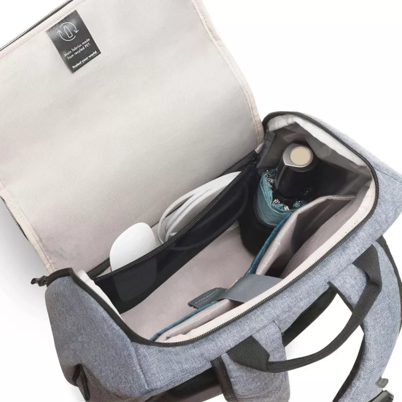 DICOTA Eco Motion - 13-15.6in notebookrugzak - blauw / 600dx400d Rpet polyester