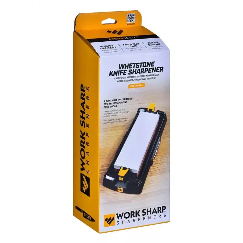 Slijpsteenset Work Sharp 1000/6000 met houder - tweekorrelig systeem