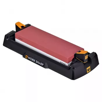 Slijpsteenset Work Sharp 1000/6000 met houder - tweekorrelig systeem