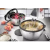 GEFU set met 2 schalen met deksels G-35055 — duurzame, stapelbare kunststof meng-/bewaarschalen