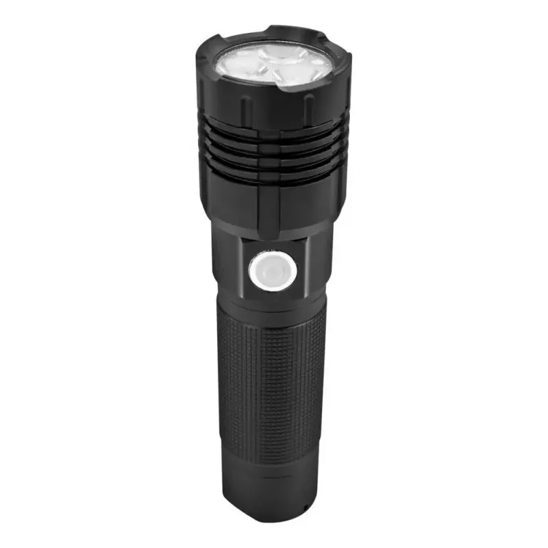 Ansmann Pro 3000R 1600-0445 LED-zaklamp, metaal, 3x10 W (30 W), waterdicht, zwart