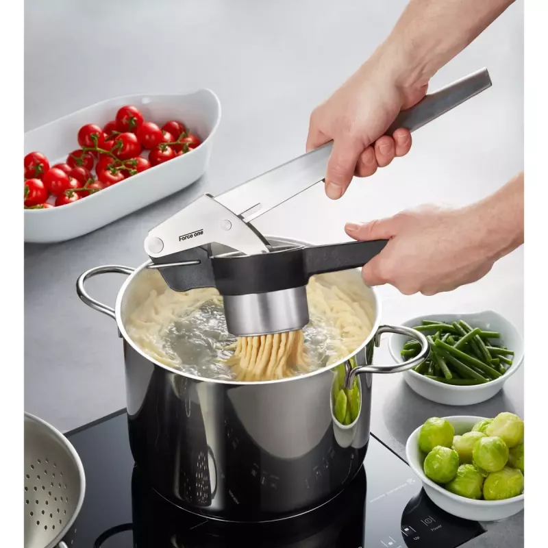 Aardappelpers GEFU 13110 – RVS-pers met 2 schijven