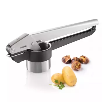 Aardappelpers GEFU 13110 – RVS-pers met 2 schijven