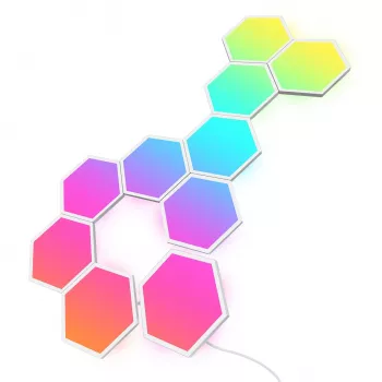 Slim paneel Govee Glide Hexa Light Panels Wi-Fi wit 10 stuks