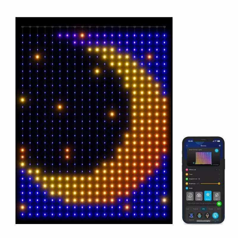Universele lichtstrip Govee H70B1 LED 2000 mm binnen/buiten meerkleurig 520 lampen