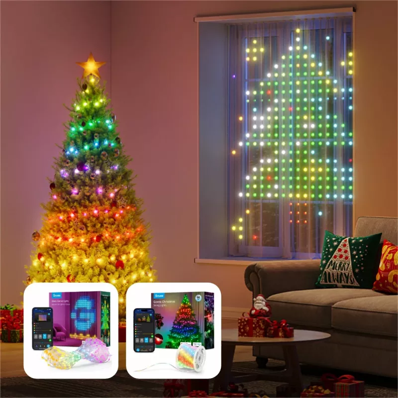 Universele lichtstrip Govee H70B1 LED 2000 mm binnen/buiten meerkleurig 520 lampen