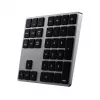 Satechi ST-XLABKM Extended draadloos Bluetooth-numeriek toetsenbord, spacegrijs