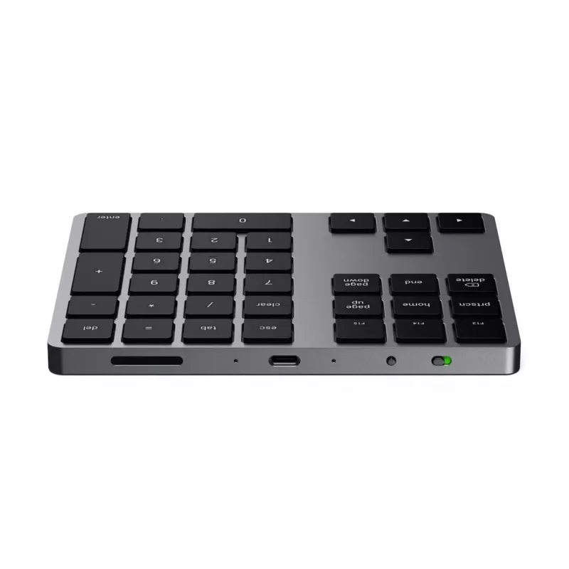 Satechi ST-XLABKM Extended draadloos Bluetooth-numeriek toetsenbord, spacegrijs