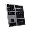 Satechi ST-XLABKM Extended draadloos Bluetooth-numeriek toetsenbord, spacegrijs