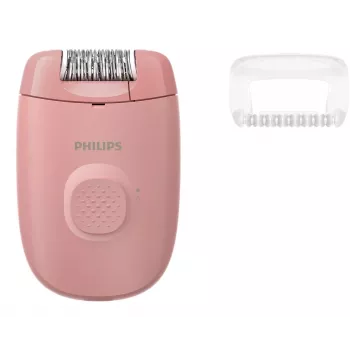 Epilator Philips BRE227/00 bedraad roze — massagefunctie, netvoeding, met reinigingsborstel