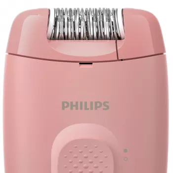 Epilator Philips BRE227/00 bedraad roze — massagefunctie, netvoeding, met reinigingsborstel