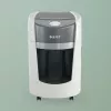 Leitz IQ OptiMax Small Office 350 micro cut papierversnipperaar veiligheidsniveau P5 22 L – wit