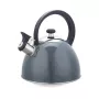 Maestro MR-1302-GREY fluitketel voor op het fornuis, 2,5 l, roestvrij staal, grijs