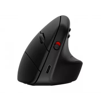 HP 925 ergonomische verticale muis, rechtshandig, verticaal ontwerp, RF draadloos + Bluetooth, 4000 DPI, zwart