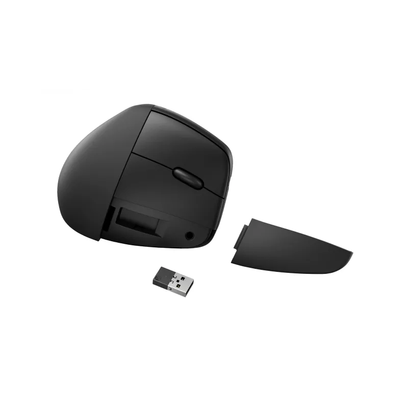 HP 925 ergonomische verticale muis, rechtshandig, verticaal ontwerp, RF draadloos + Bluetooth, 4000 DPI, zwart