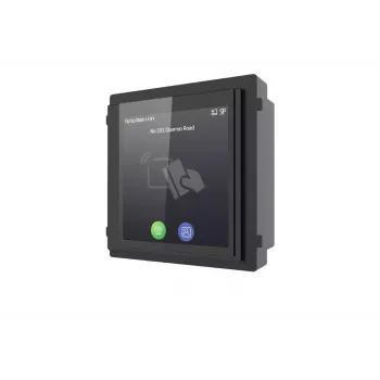 Display Hikvision DS-KD-TDM 100 mm x 100 mm 12 V 4 W zwart