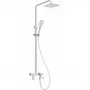 Douchesysteem Deante Alpinia NAC_01AM met badmengkraan en handdouche