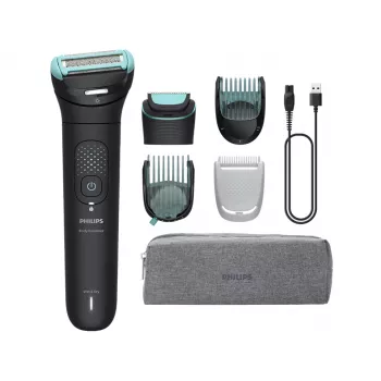 Lichaamshaartrimmer Philips BG7470/15 — 2D-flexkop, dual trimmen-scheren, draadloos nat & droog, 120 min. accuduur