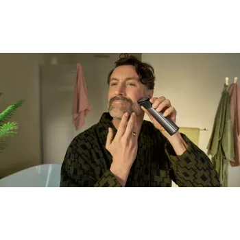 Philips All-in-One Trimmer 9000 Series MG9557/15 20-in-1 trimmer zilver 120 min. acculooptijd