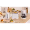 Elektrische waterkoker Bosch TWK3M121 — 1,7 L, 2400 W, wit, kunststof behuizing