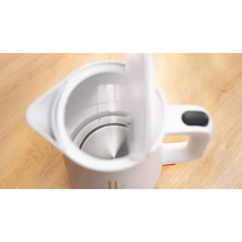 Elektrische waterkoker Bosch TWK3M121 — 1,7 L, 2400 W, wit, kunststof behuizing