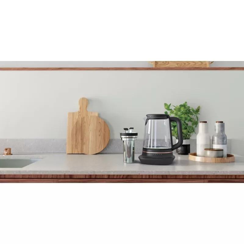 Electrolux E7GK1-8BP waterkoker 1,7 l 2000 W zwart, koper