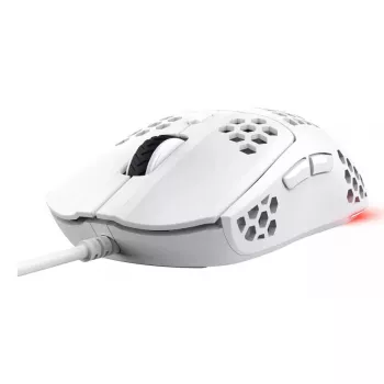 Muis Trust GXT928W USB optisch lichtgewicht wit