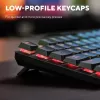 Trust GXT 868 Torix toetsenbord gaming USB + RF draadloos + Bluetooth QWERTY US Engels zwart