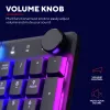 Trust GXT 868 Torix toetsenbord gaming USB + RF draadloos + Bluetooth QWERTY US Engels zwart