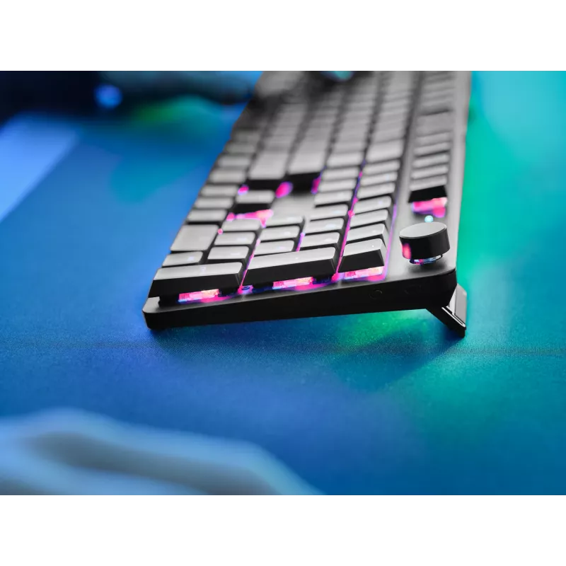 Trust GXT 868 Torix toetsenbord gaming USB + RF draadloos + Bluetooth QWERTY US Engels zwart