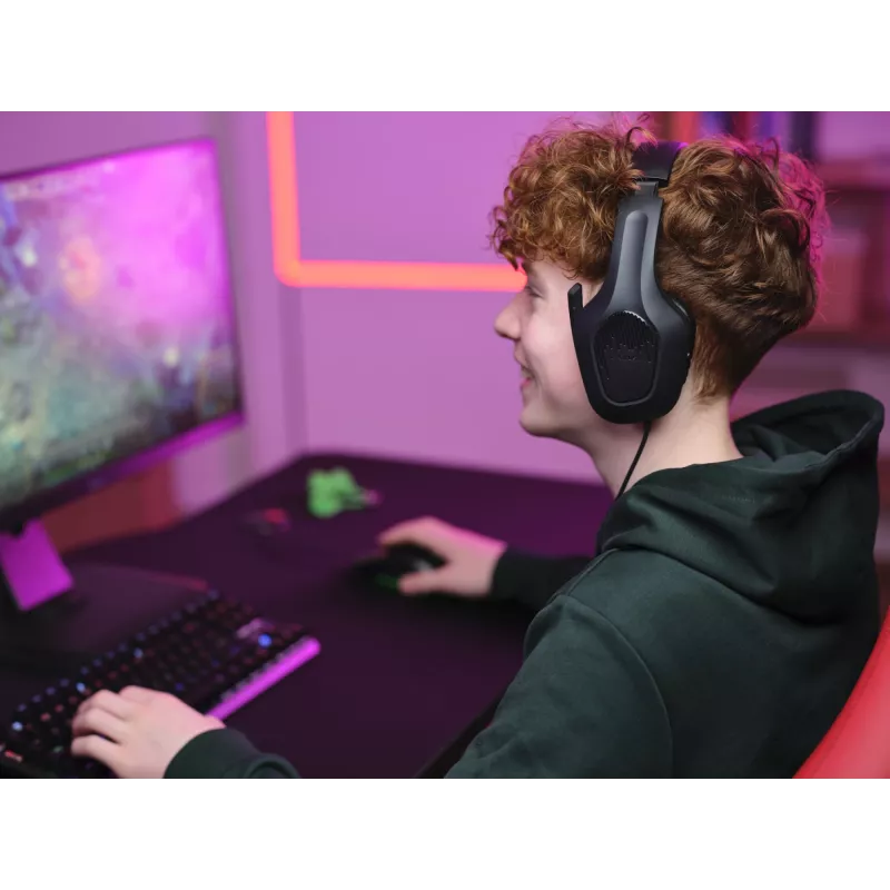 Trust GXT 415 Zirox headset bekabeld hoofdband gaming zwart
