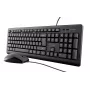 Trust Primo toetsenbord, muis inbegrepen, universeel, USB, QWERTY, US-Engels, zwart