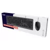 Trust Primo toetsenbord, muis inbegrepen, universeel, USB, QWERTY, US-Engels, zwart