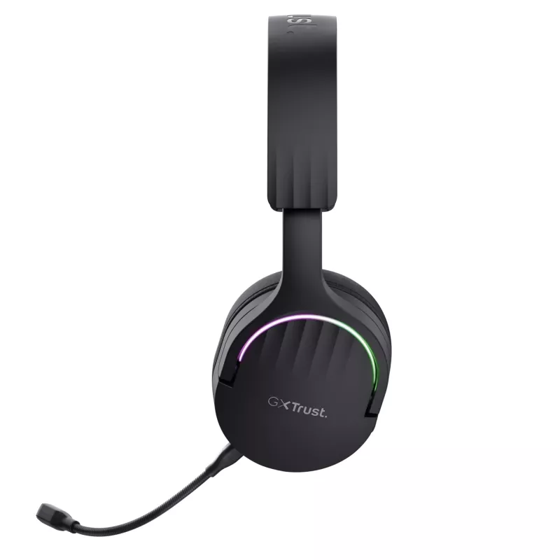 Trust GXT 491 Fayzo headset bekabeld & draadloos hoofdband gaming USB Type-C Bluetooth zwart
