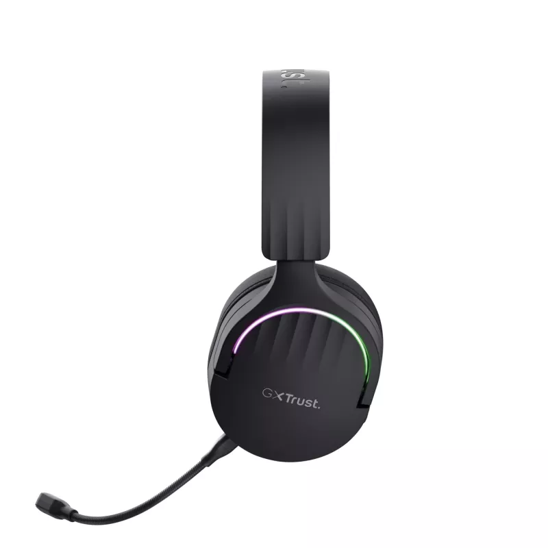 Trust GXT 491 Fayzo headset bekabeld & draadloos hoofdband gaming USB Type-C Bluetooth zwart