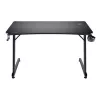Rechthoekige tafel TRUST GXT 709 LUMINUS zwart 1200x600x740 mm