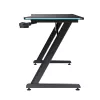 Rechthoekige tafel TRUST GXT 709 LUMINUS zwart 1200x600x740 mm